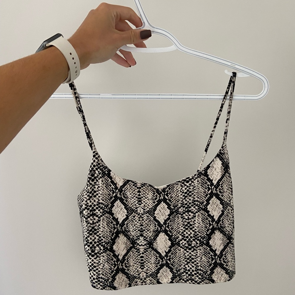 Snakeskin Crop top
